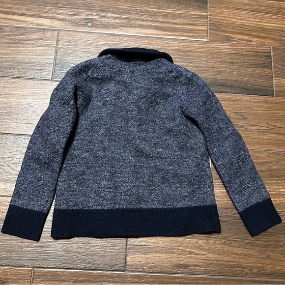 UNTUCKit Gray and Black Kids Sweater. 100% Merino Wool - Picture 2 of 8
